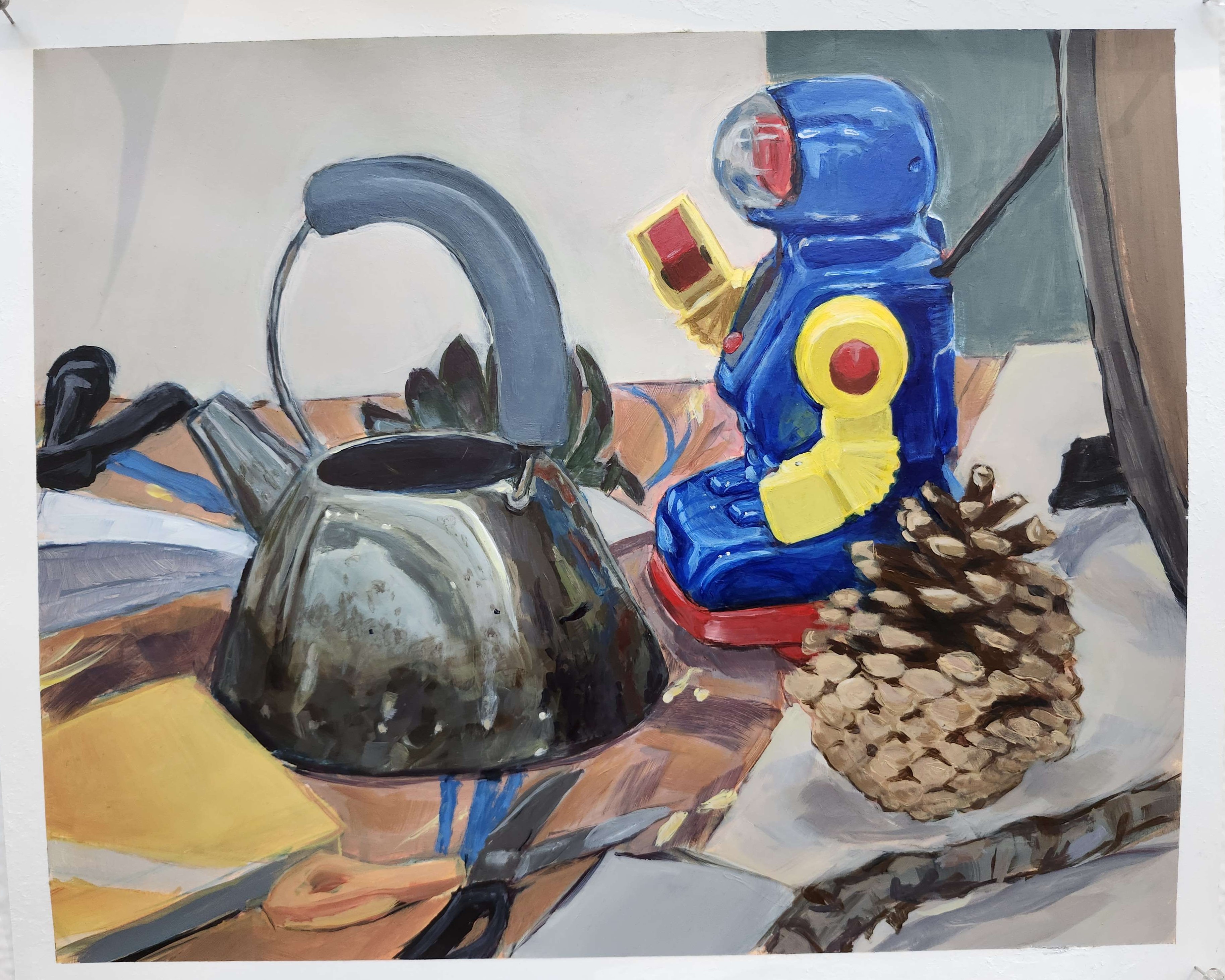 Still life with robot